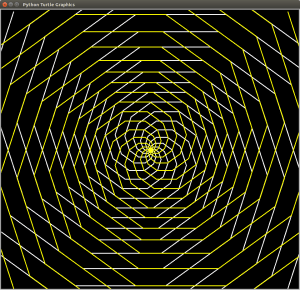 Gravity Wave - turtle graphics