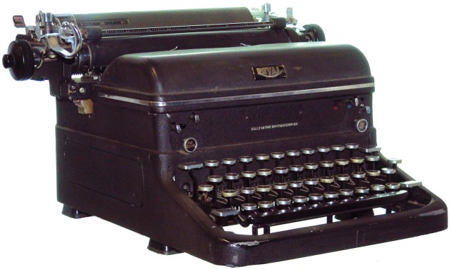Mechanical typewriter